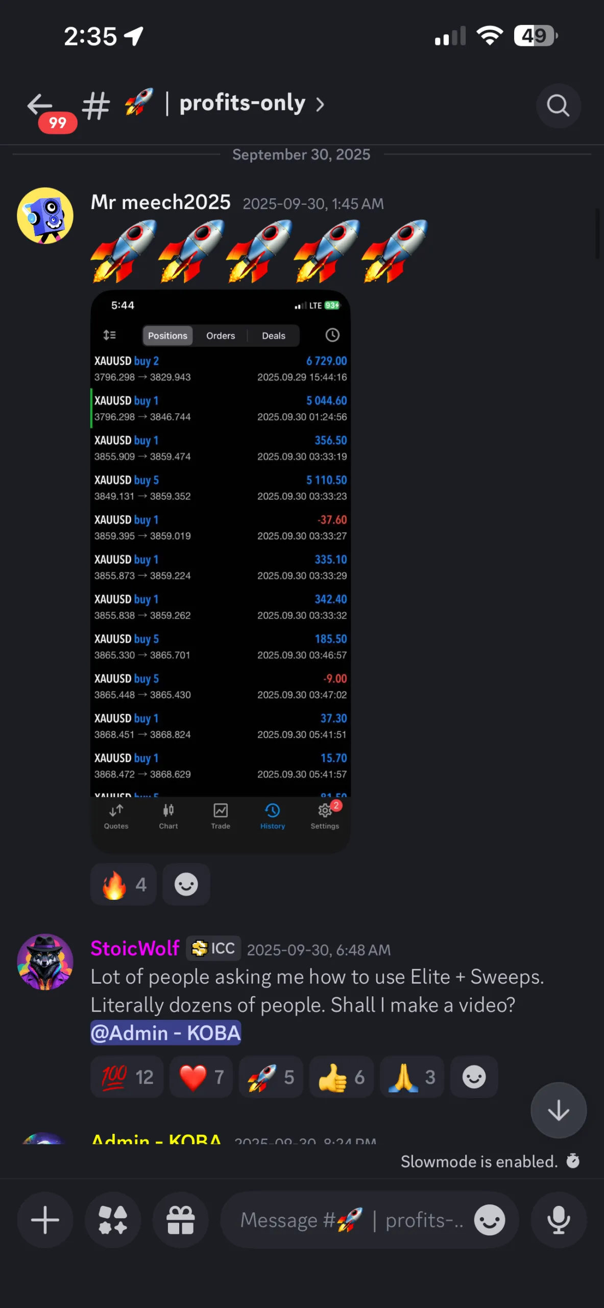 Elite Signals member result 12